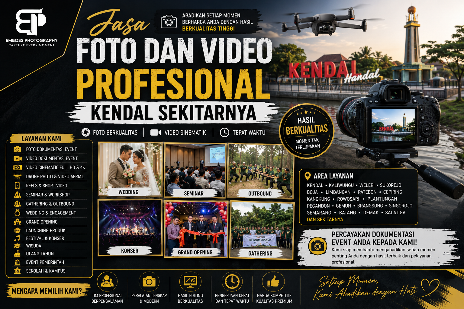 Jasa Foto Dan Video Kendal Sekitarnya