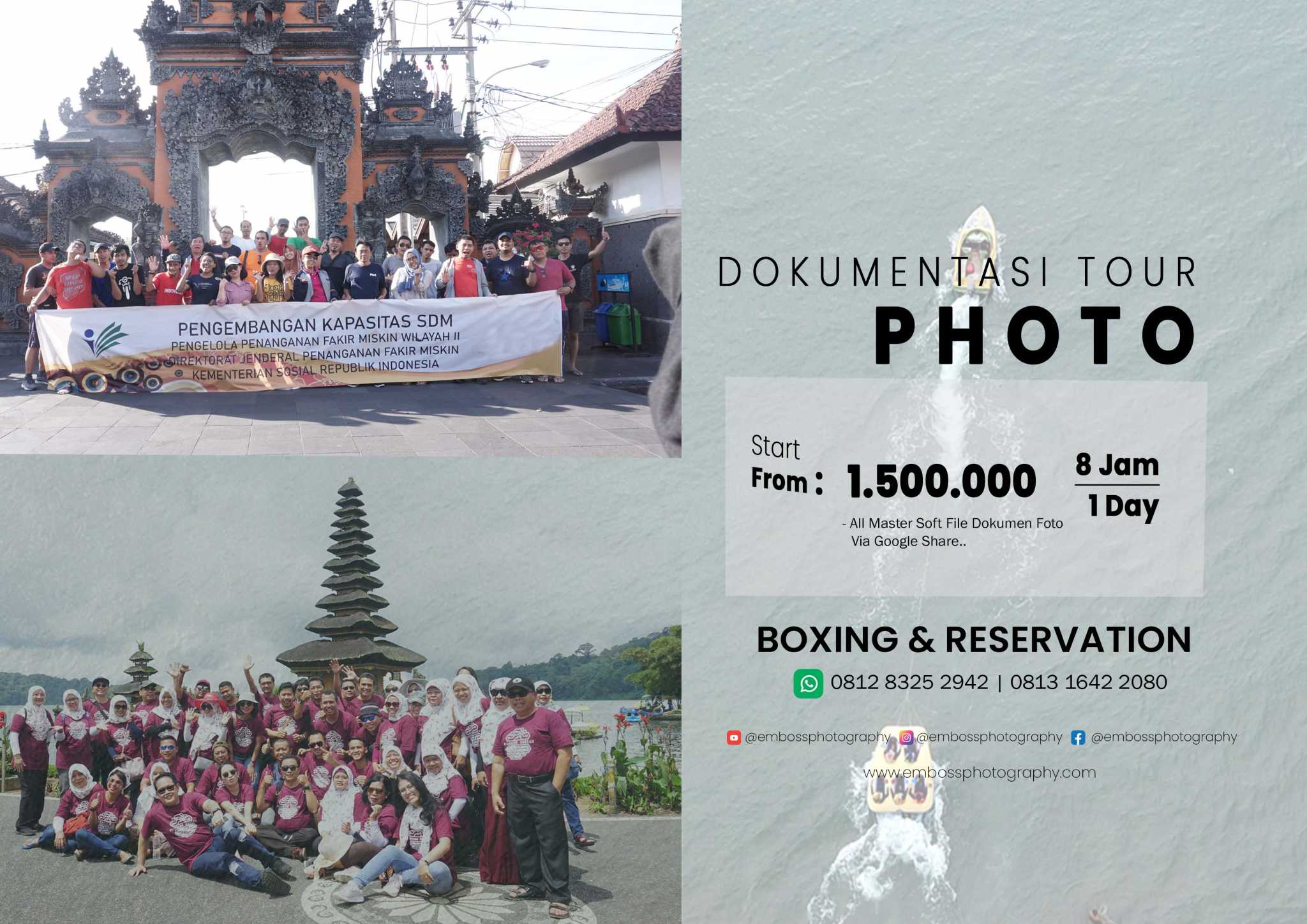 Harga Paket Dokumentasi Tour Emboss Photography 9752